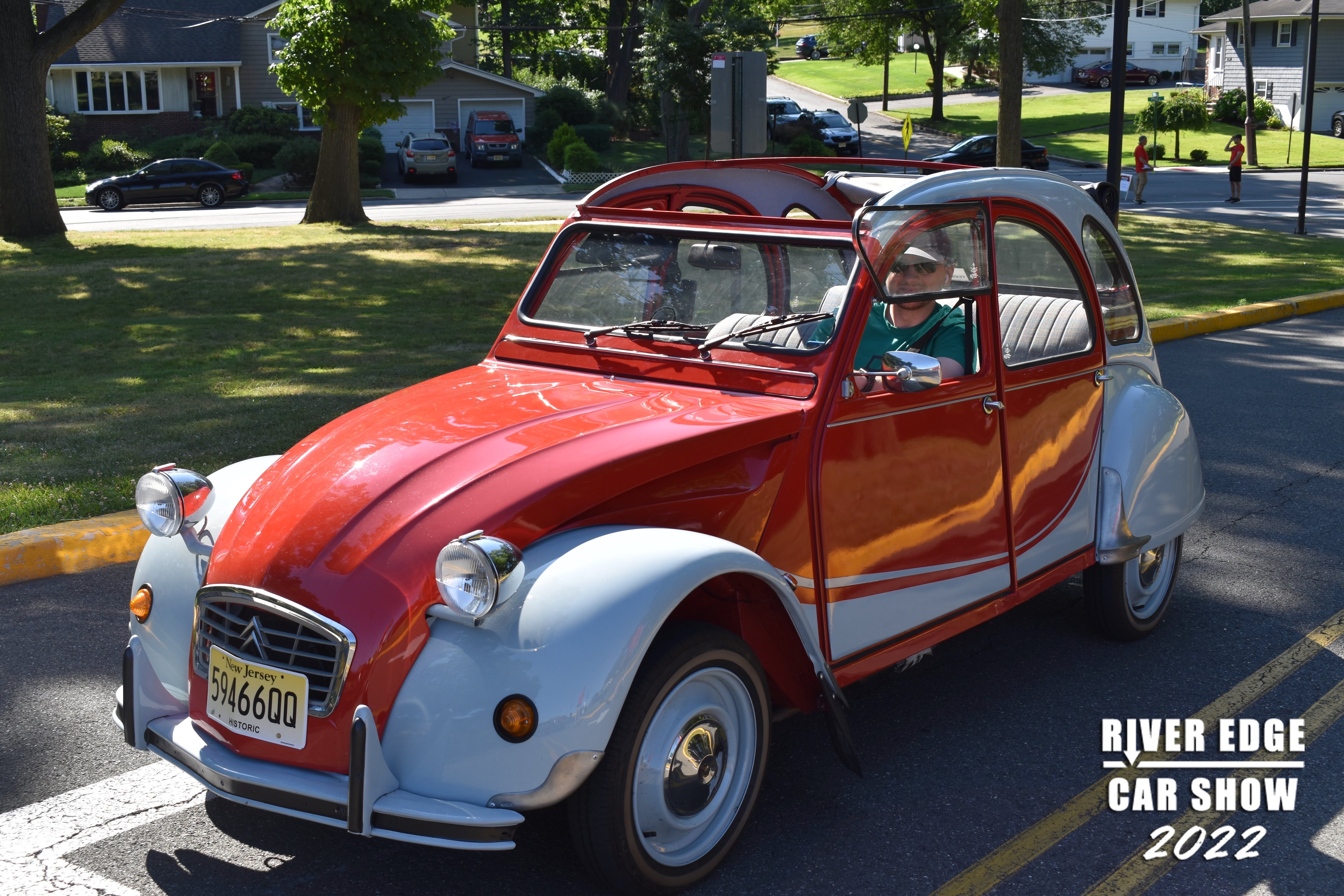 My 2CV at the 2022 River Edge Car Show